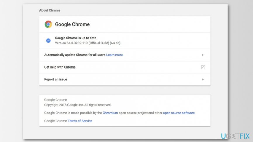 Update For Chrome Mac
